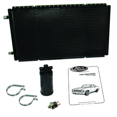 1968 Chevrolet Nova SureFit™ Condenser Kit w/ Drier